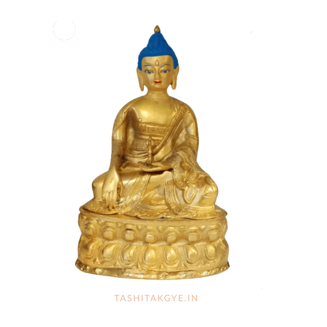 Exquisite Brass Mithupa Statue 12