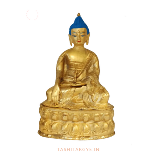 Exquisite Brass Mithupa Statue 12" | Tashi Takgye