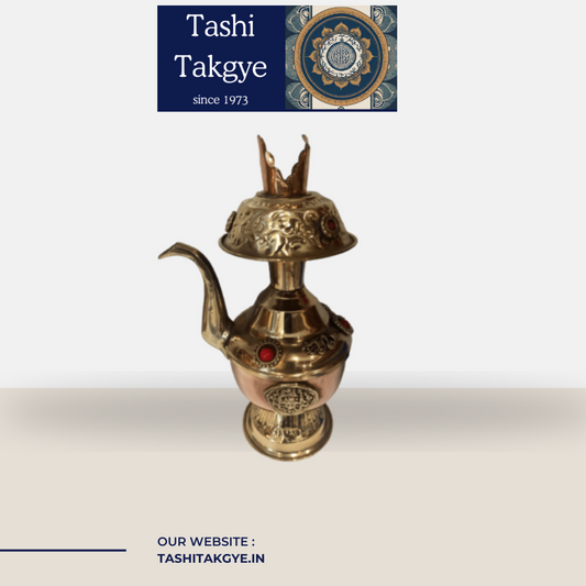 Copper Stone Bhumpa | Traditional Ritual Items | Tashi Takgye