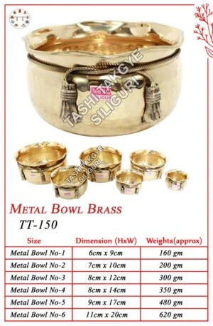 Exquisite Handcrafted Brass Singing Bowl  | Tashi Takgye